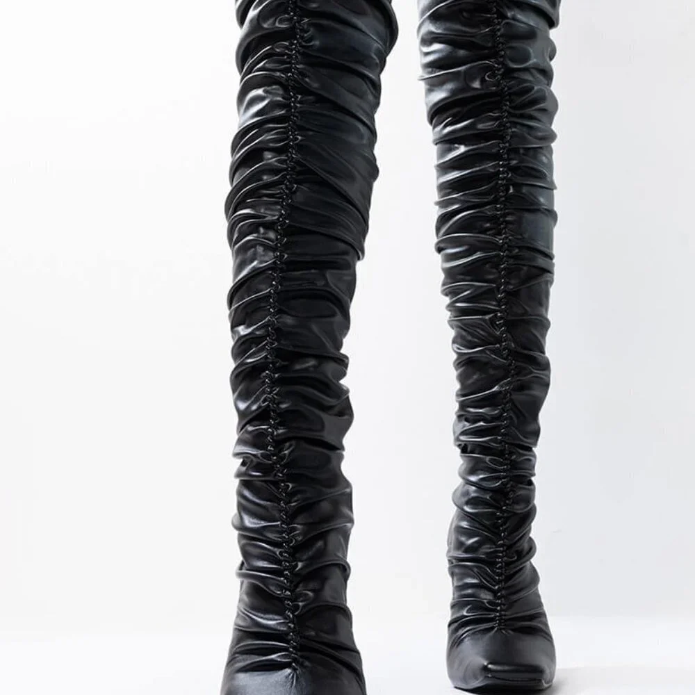 KEEPING IT TIGHT Scrunchie STILETTO BOOT ( BRAND NEW !!!! )